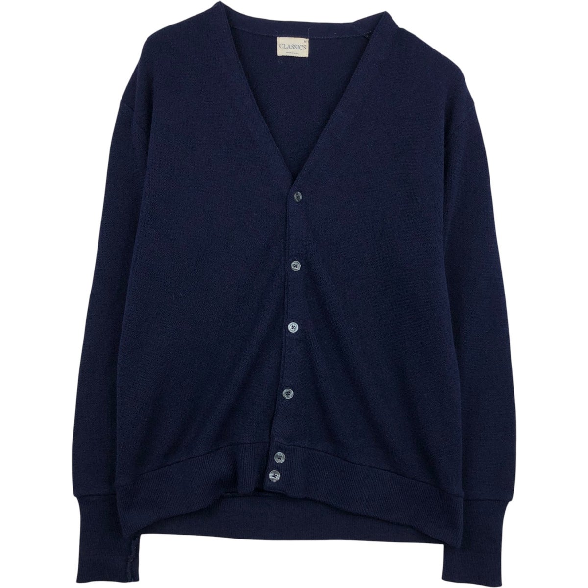 古着 60年代 WESTWOOD ニットカーディガン USA製 メンズM相当