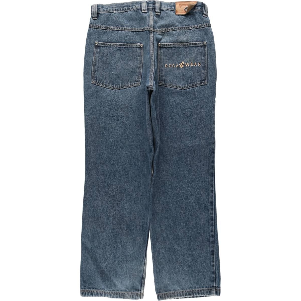 古着 90～00年代 ロカウェア ROCA WEAR テーパードデニムパンツ メンズ