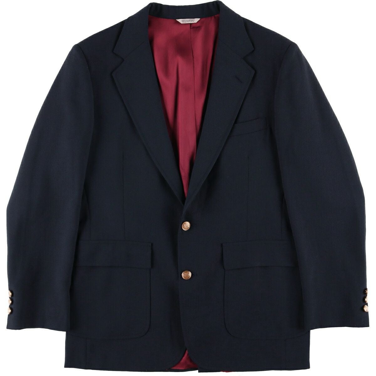 古着 ノードストローム nordstrom PlusOne 紺ブレザー テーラード