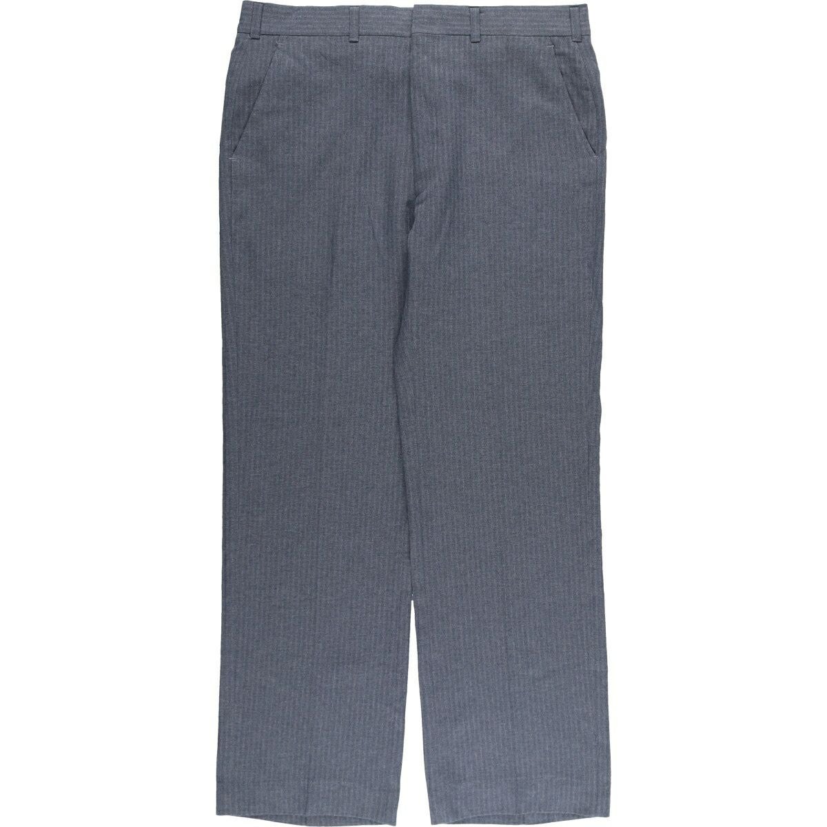 古着 90年代 ハガー HAGGAR ストライプ柄 スラックスパンツ USA製
