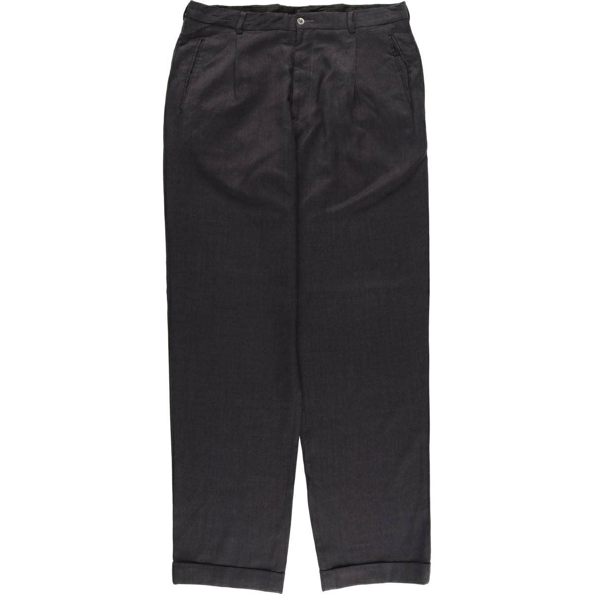 古着 アルマーニ ARMANI COLLEZIONI ワンタック ウールパンツ