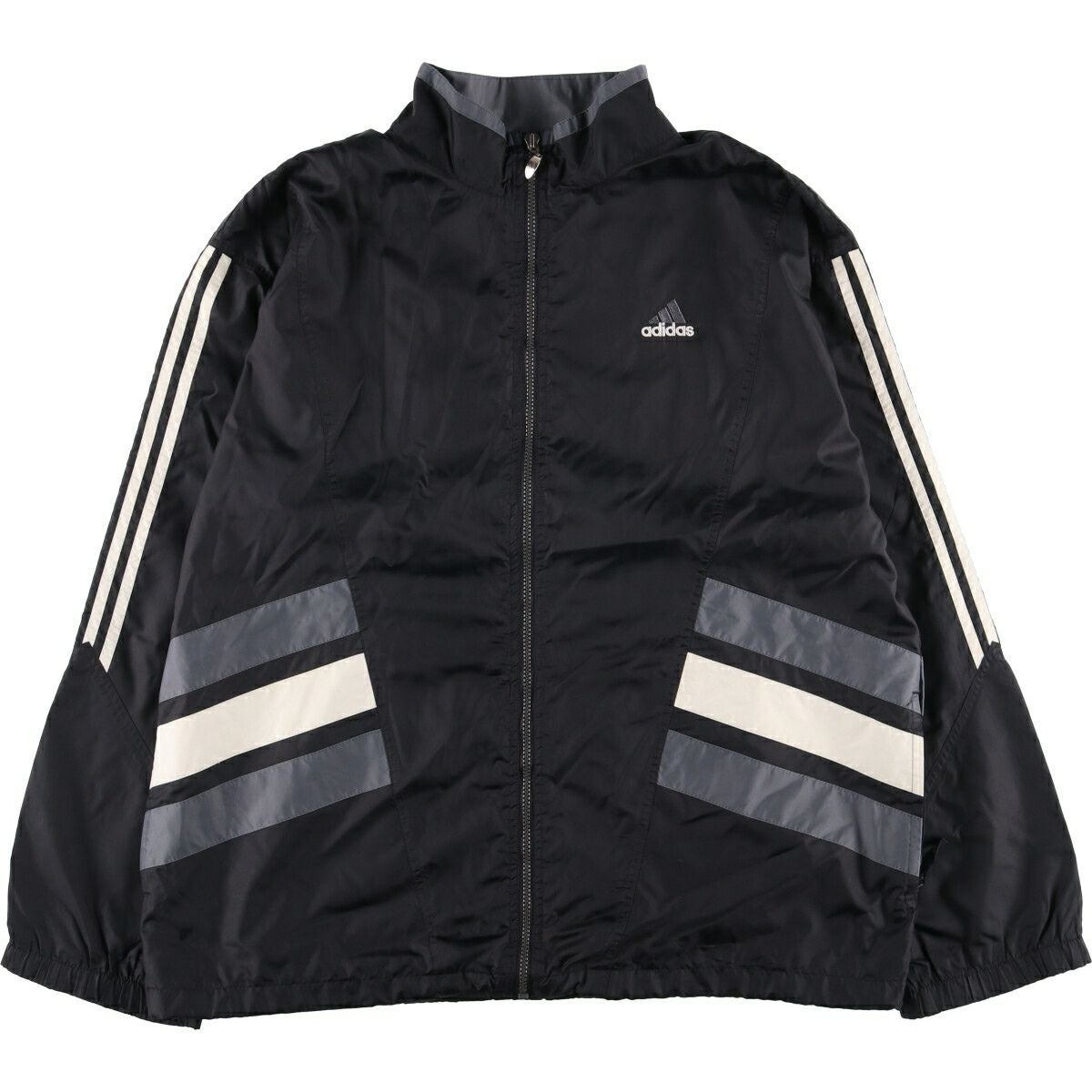古着 90～00年代 アディダス adidas ナイロンジャケット メンズL相当