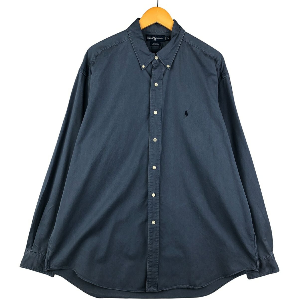 古着 ラルフローレン Ralph Lauren BLAKE 長袖 ボタンダウンシャツ