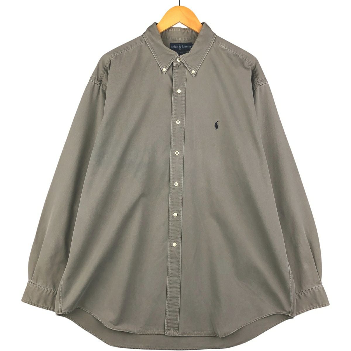 古着 ラルフローレン Ralph Lauren BLAKE 長袖 ボタンダウンシャツ