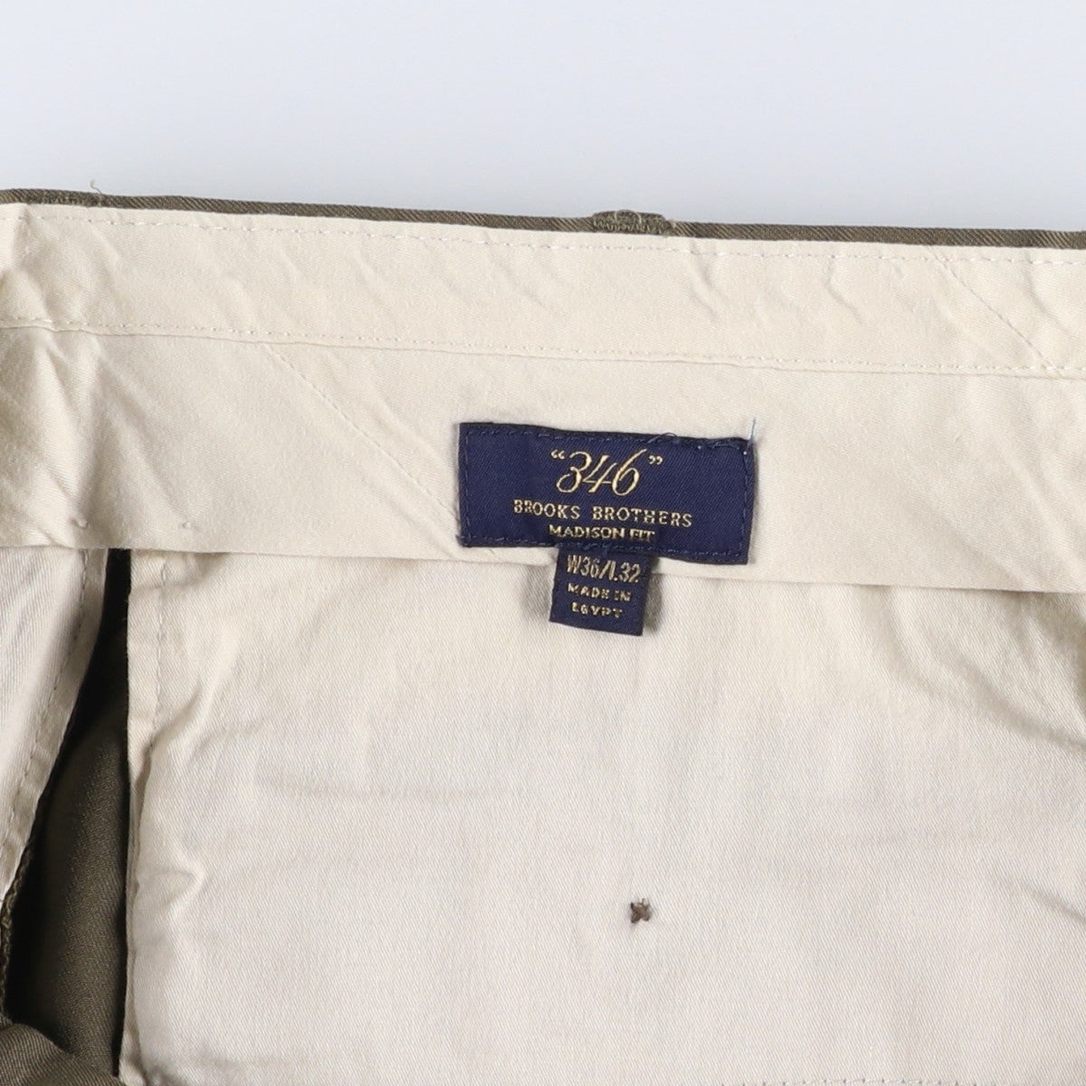 古着 ブルックスブラザーズ Brooks Brothers 346 ツータック ウール