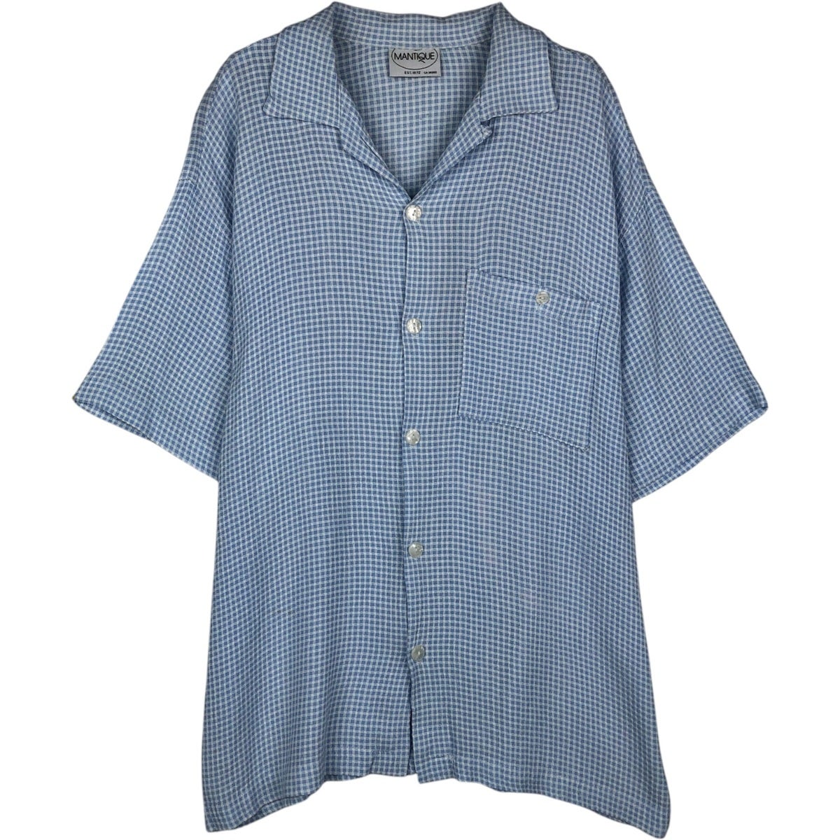 古着 California BOWLING SHIRT CO. オープンカラー 半袖 ボウリング