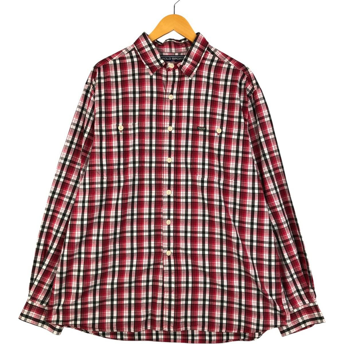 古着 90年代 ラルフローレン POLO RALPH LAUREN チェック柄 ワン