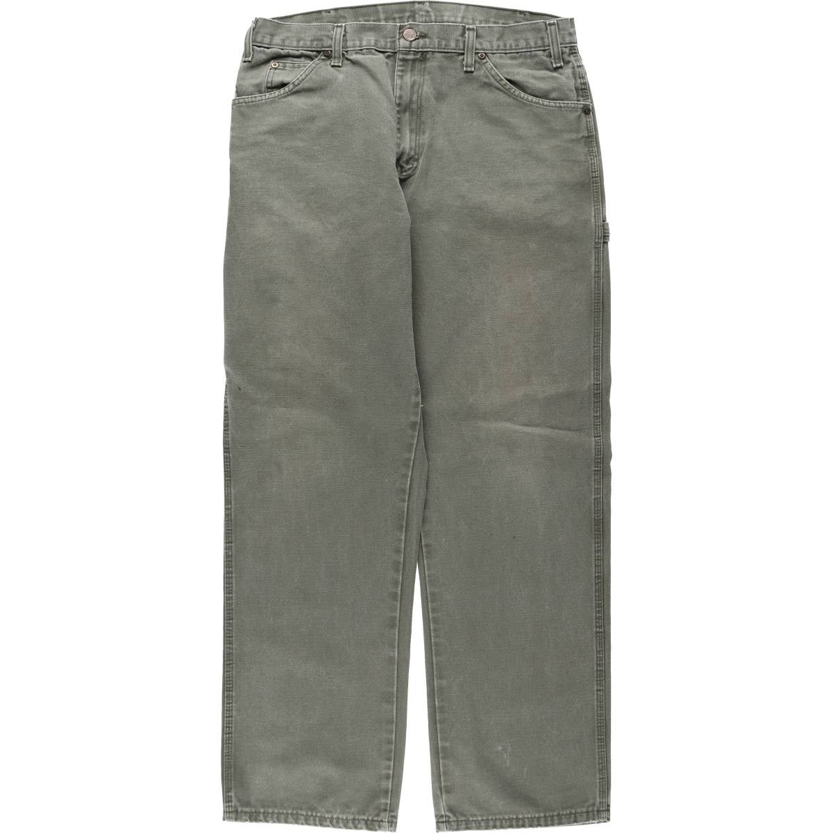 古着 ディッキーズ Dickies ダックペインターパンツ メンズw35相当