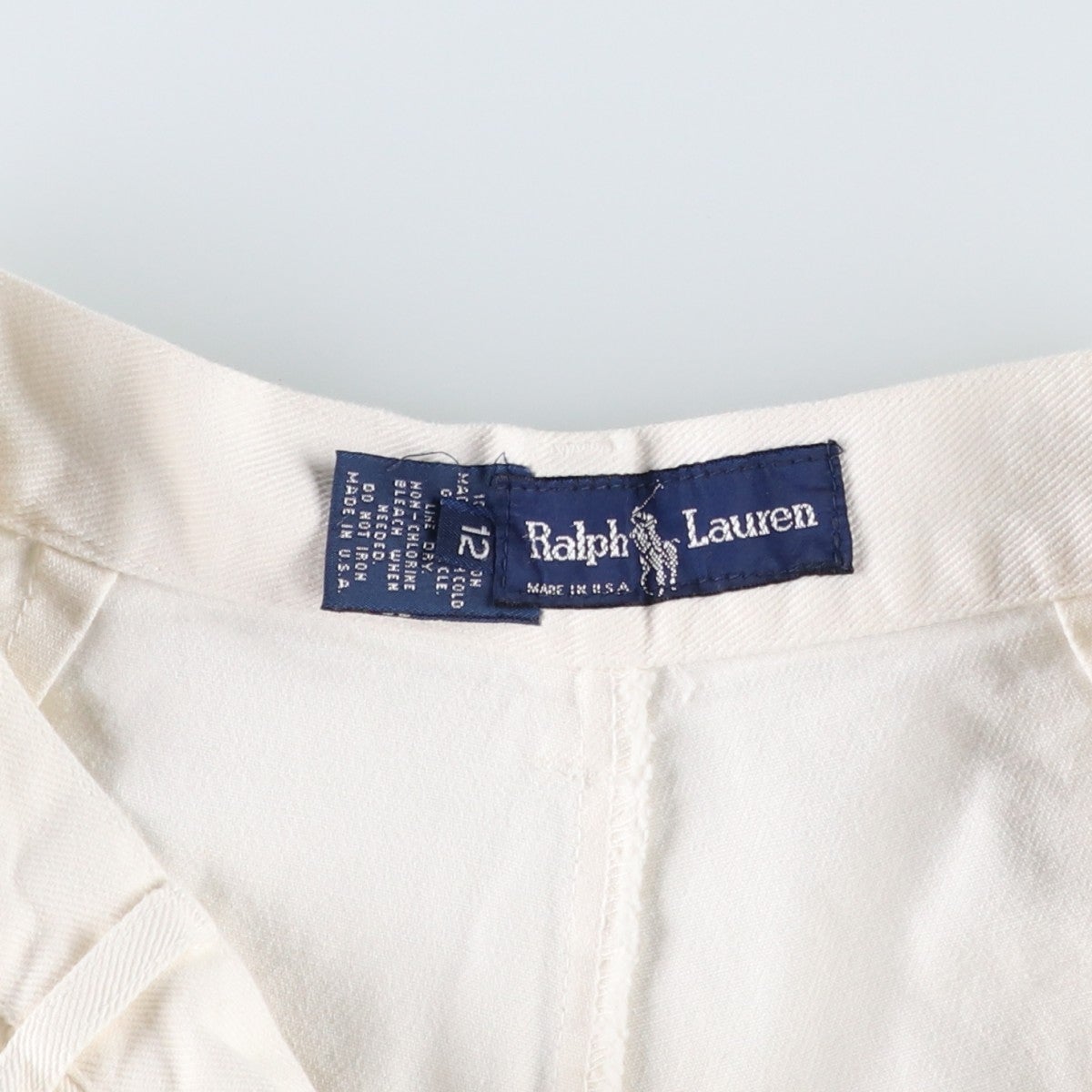 古着 80～90年代 ラルフローレン Ralph Lauren ツータック チノ