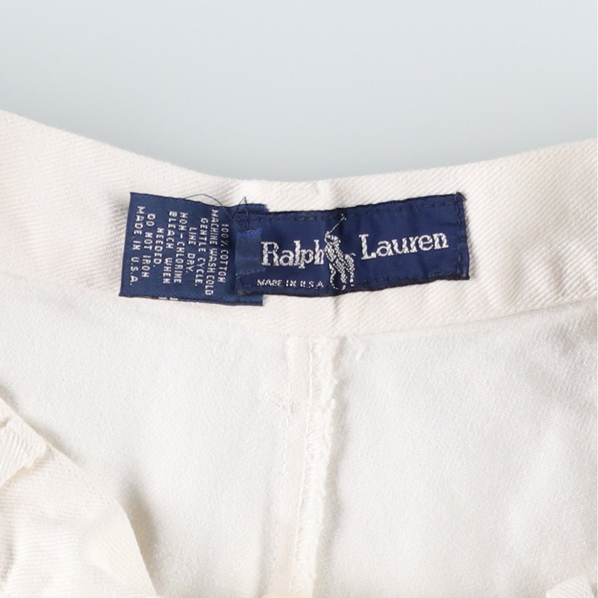 古着 80～90年代 ラルフローレン Ralph Lauren ツータック チノ