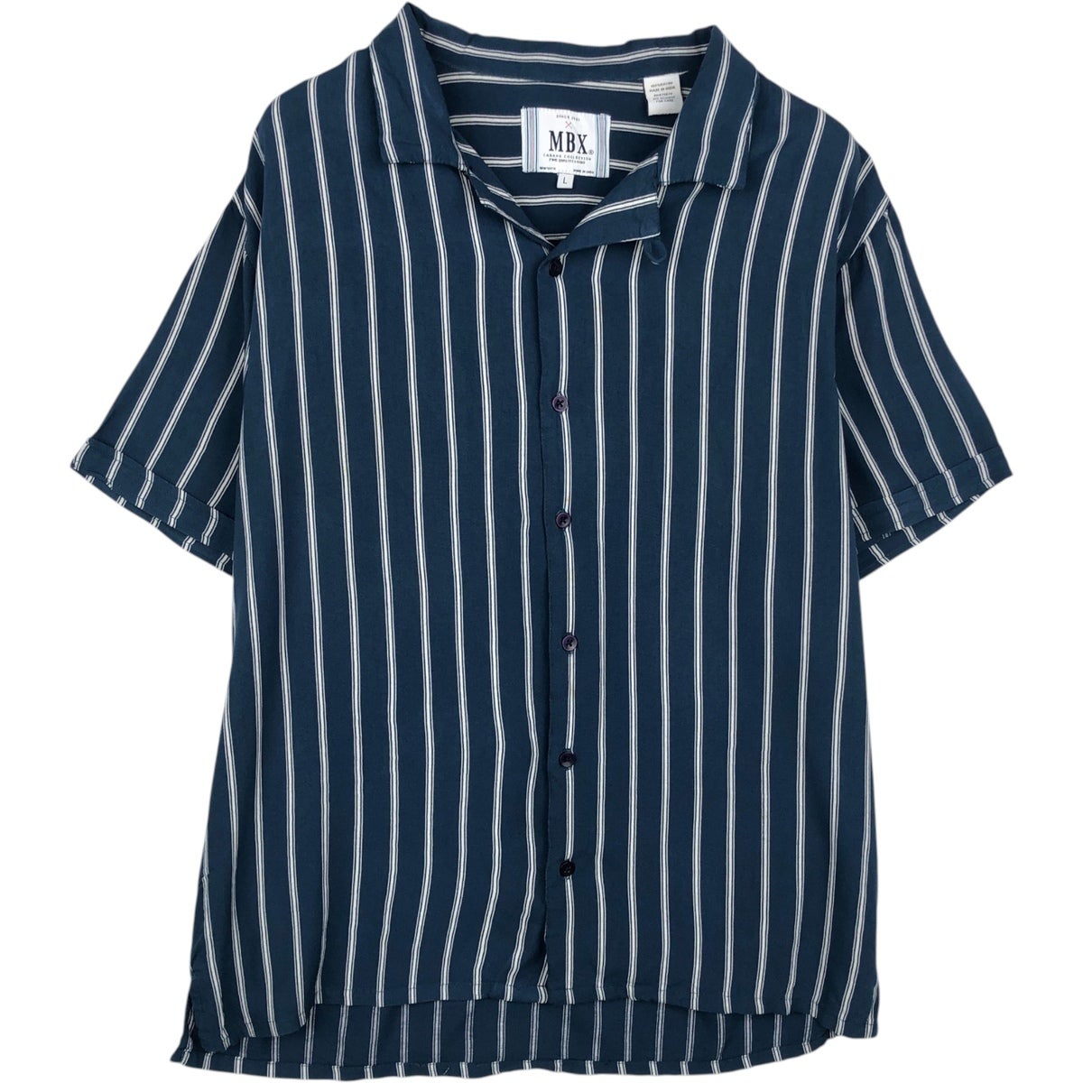古着 ステューシー STUSSY 総柄 半袖 オープンカラー レーヨンシャツ