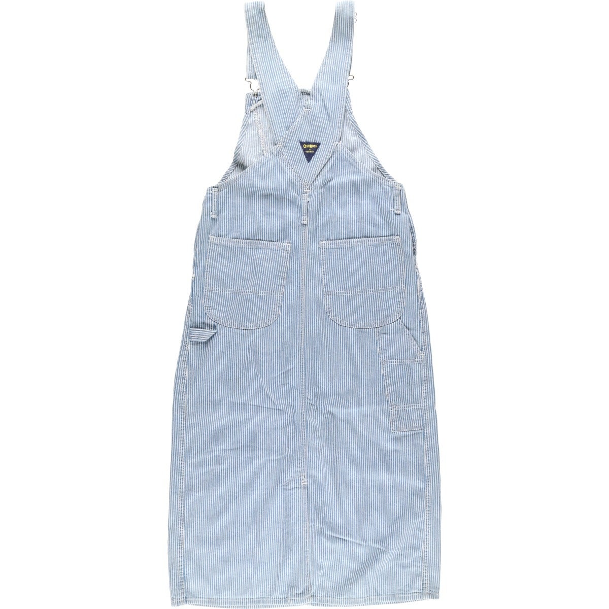 古着 80年代 オシュコシュ Osh kosh ツータック ヒッコリーストライプ