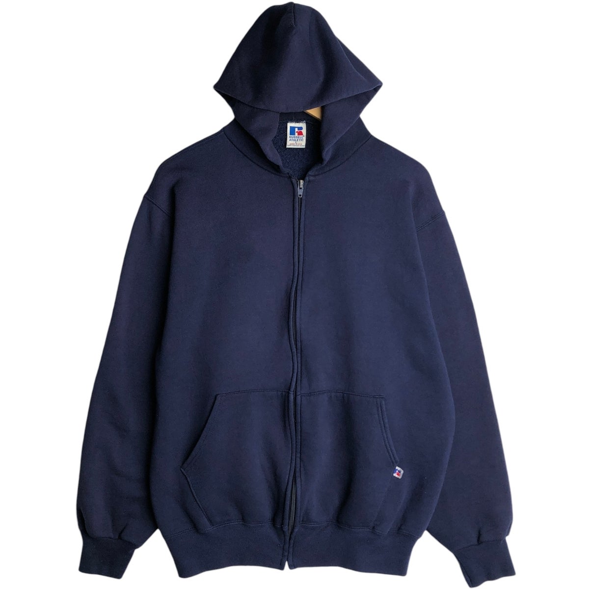 古着 90年代 ラッセル Russell ATHLETIC スウェットフルジップパーカー 古着 90年代 ラッセル Russell ATHLETIC スウェットフルジップパーカー