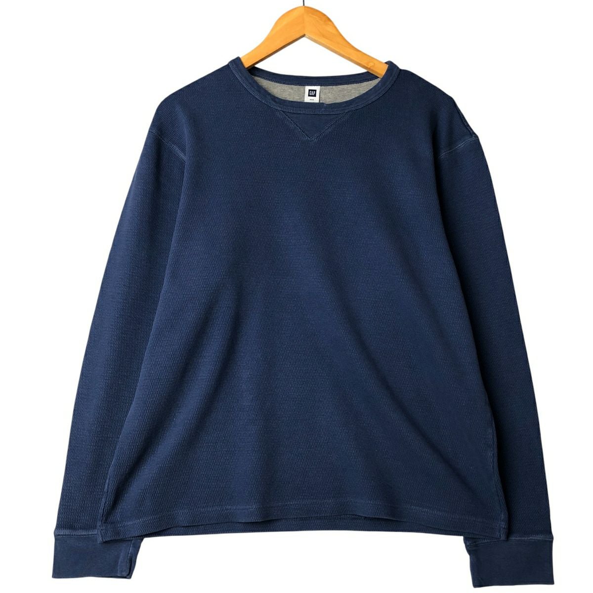 古着 ギャップ GAP サーマルロンT ハニカム メンズL相当 /eaa590254