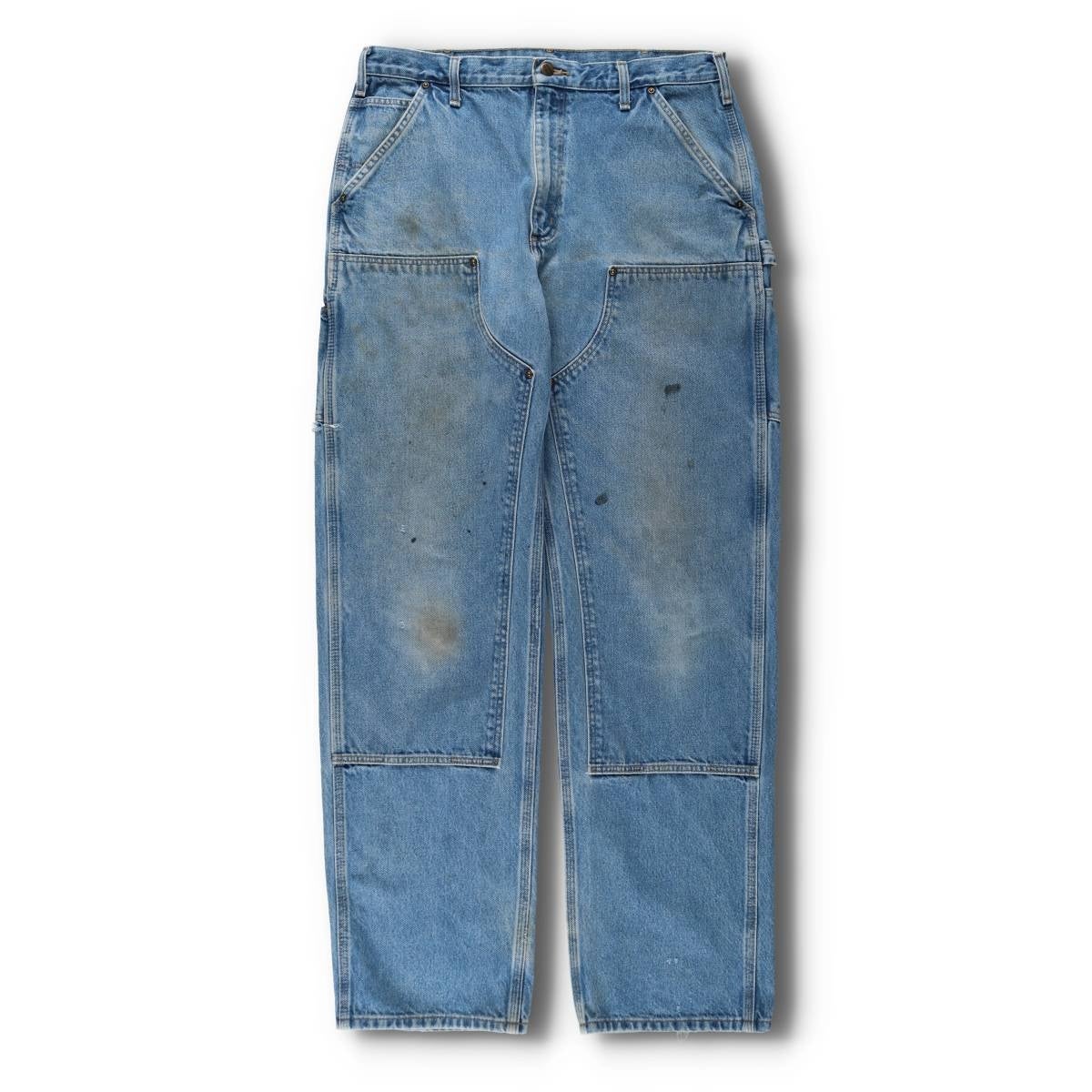 カーハート　ビンテージ　ダブルニー　デニムペインターパンツ　Carhartt 古着 カーハート Carhartt Original Dungaree Fit ダブルニー デニム