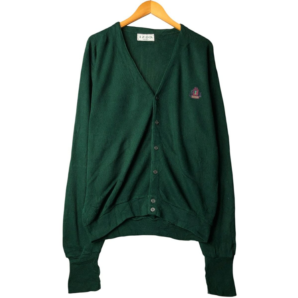 古着 70年代 LORD JEFF JEFFLINKS アクリルニットカーディガン USA製