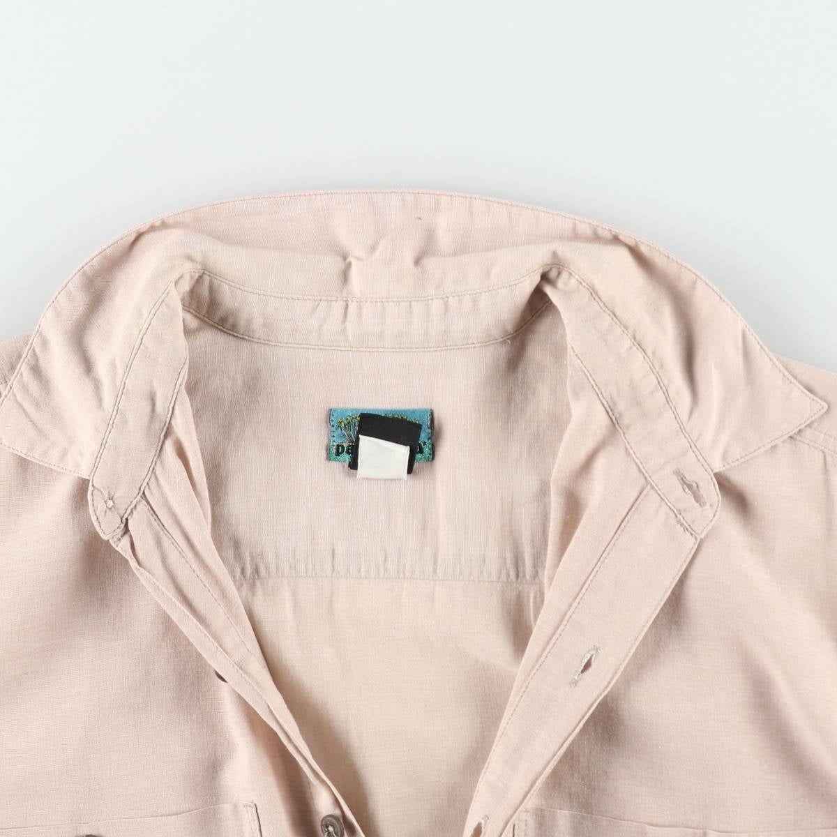 古着 90年代 パタゴニア Patagonia ヤシの木タグ 半袖 コットンシャツ