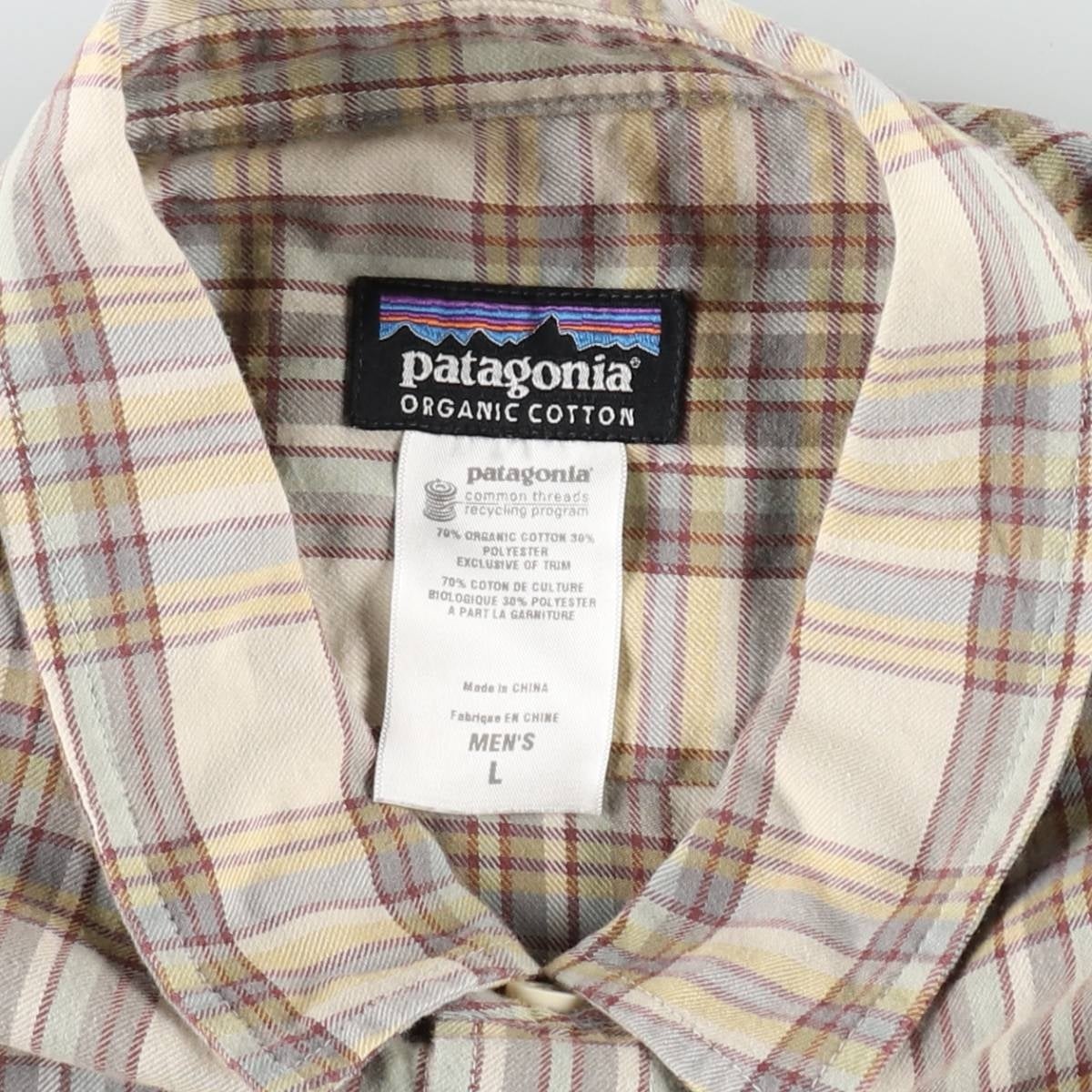 古着 パタゴニア Patagonia ORGANIC COTTON オーガニックコットン
