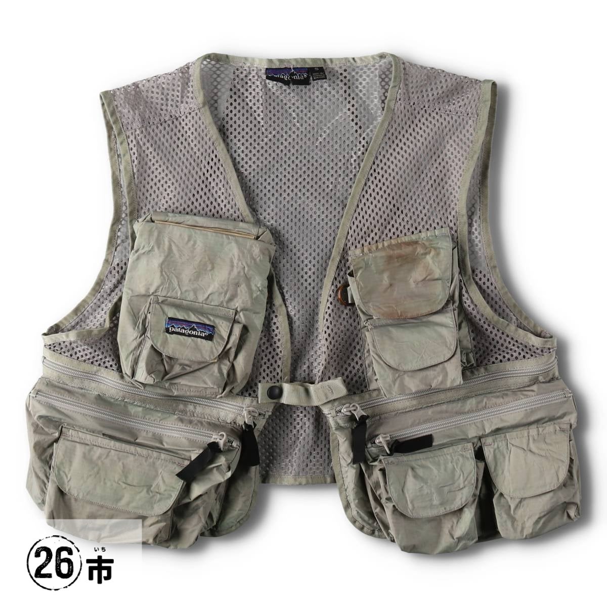 美品 patagonia フィッシングベスト グレー フリーサイズ　パタゴニア 中古・古着通販】Patagonia (パタゴニア) コンバーティブル