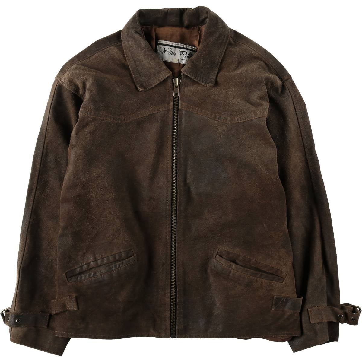 古着 BOD&CHRISTENSEN レザースポーツジャケット カナダ製 メンズM相当