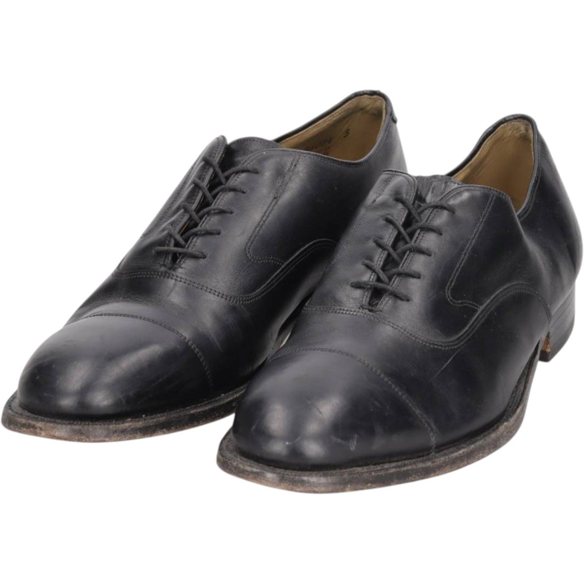 古着 グレンソン GRENSON footmaster セミブローグ ストレートチップ