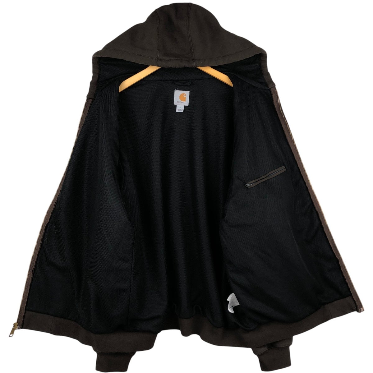 古着 カーハート Carhartt RAIN DEFENDER フルジップスウェットシャツ トレーナー メンズL相当/eaa632950 古着 カーハート Carhartt RAIN DEFENDER フルジップスウェットシャツ