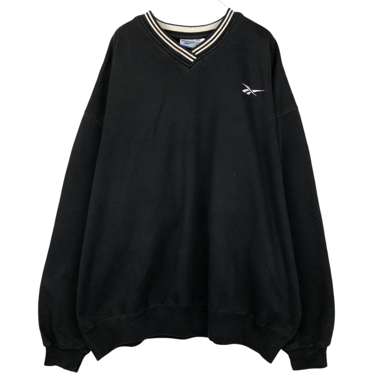古着 80年代 リーボック Reebokオールオーバープリント ロゴスウェット