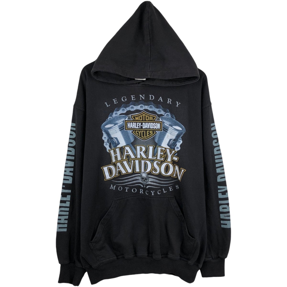 古着 ハーレーダビッドソン Harley-Davidson 蛇柄 パイソン柄