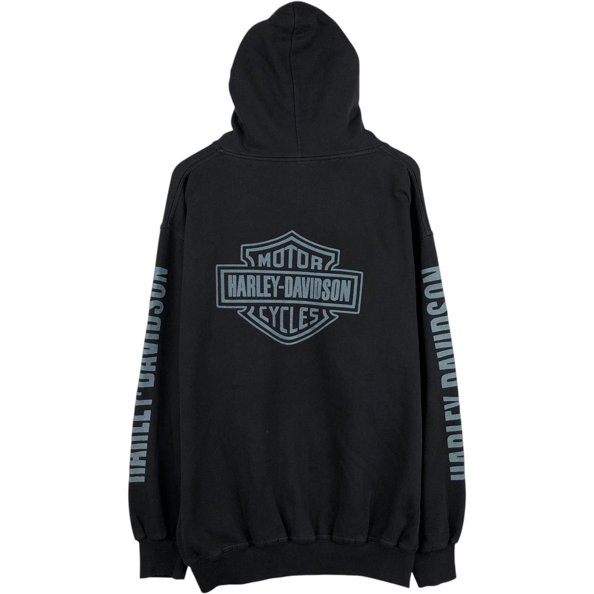 古着 ハーレーダビッドソン Harley-Davidson ドクロ柄 スカル柄 スカルウィング アドバタイジング スウェットプルオーバーパーカー メンズXXL相当/eaa635504 古着 ハーレーダビッドソン Harley-Davidson ドクロ柄 スカル柄