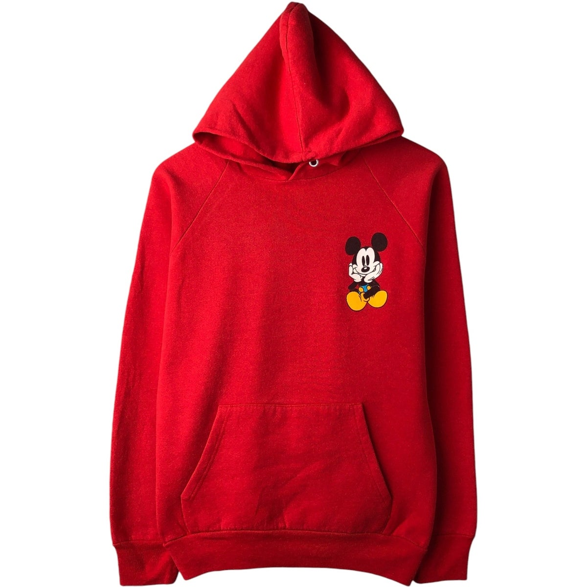 古着 90年代 ディズニー DISNEY MICKEY MOUSE ミッキーマウス キャラクター スウェットプルオーバーパーカー レディースXL相当 ヴィンテージ/eaa635545 古着 90年代 ディズニー ミッキーマウス キャラクター スウェットプル
