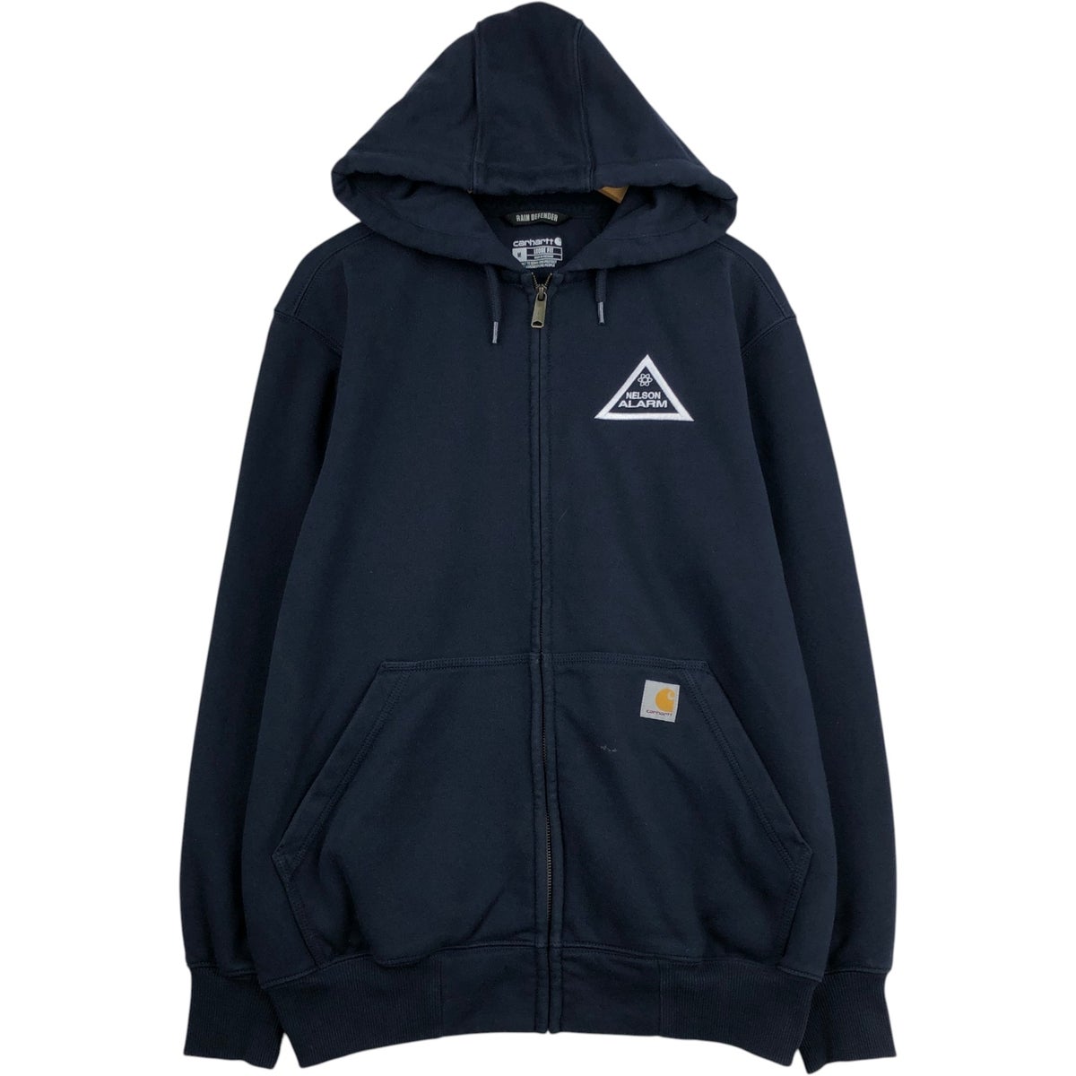 古着 カーハート Carhartt Loose Fit アドバタイジング スウェットフルジップパーカー メンズXL相当/eaa632981 古着 カーハート Carhartt Loose Fit アドバタイジング スウェット