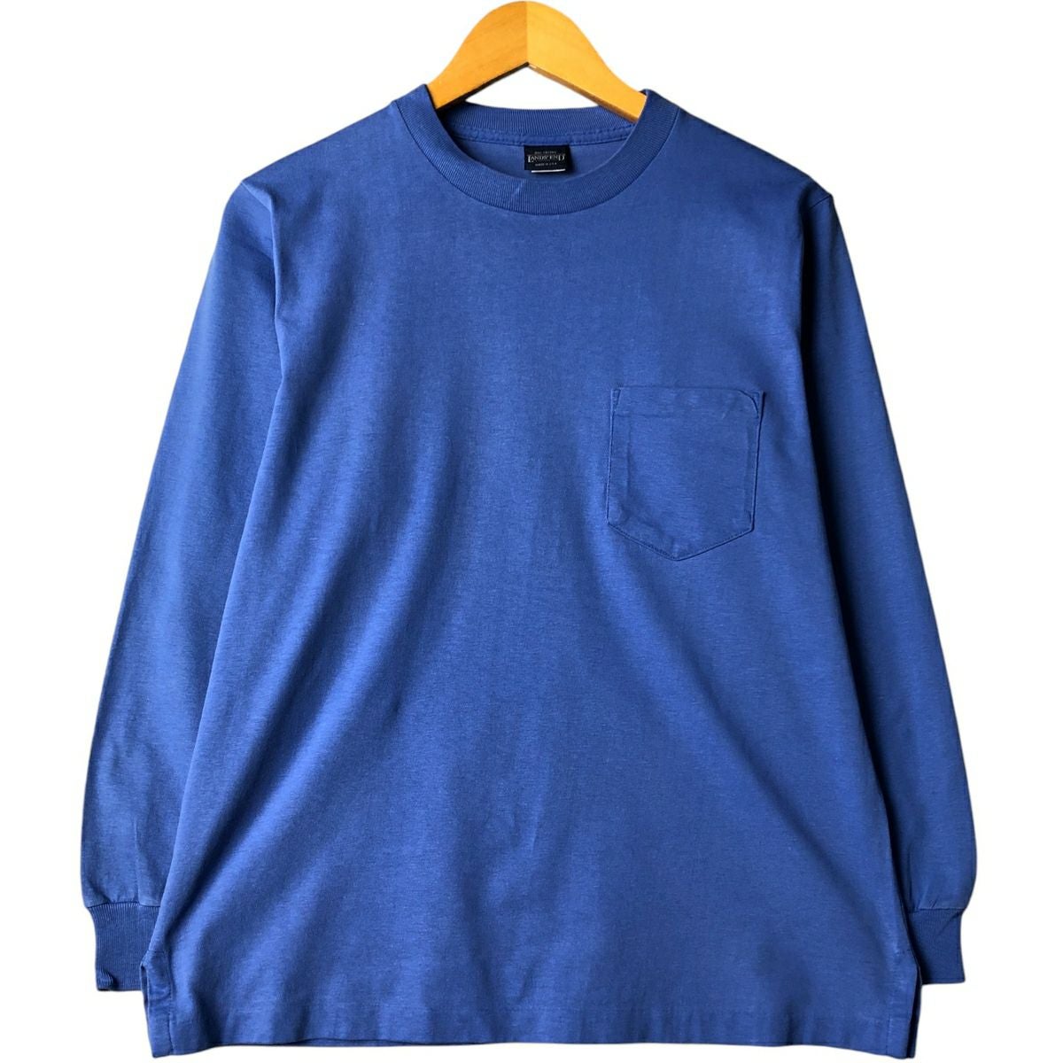 古着 90年代 ランズエンド LANDS' END 無地ポケットTシャツ USA製 レディースXL相当 ヴィンテージ /eaa567933 古着 90年代 ランズエンド LANDS END 無地ポケットTシャツ USA製