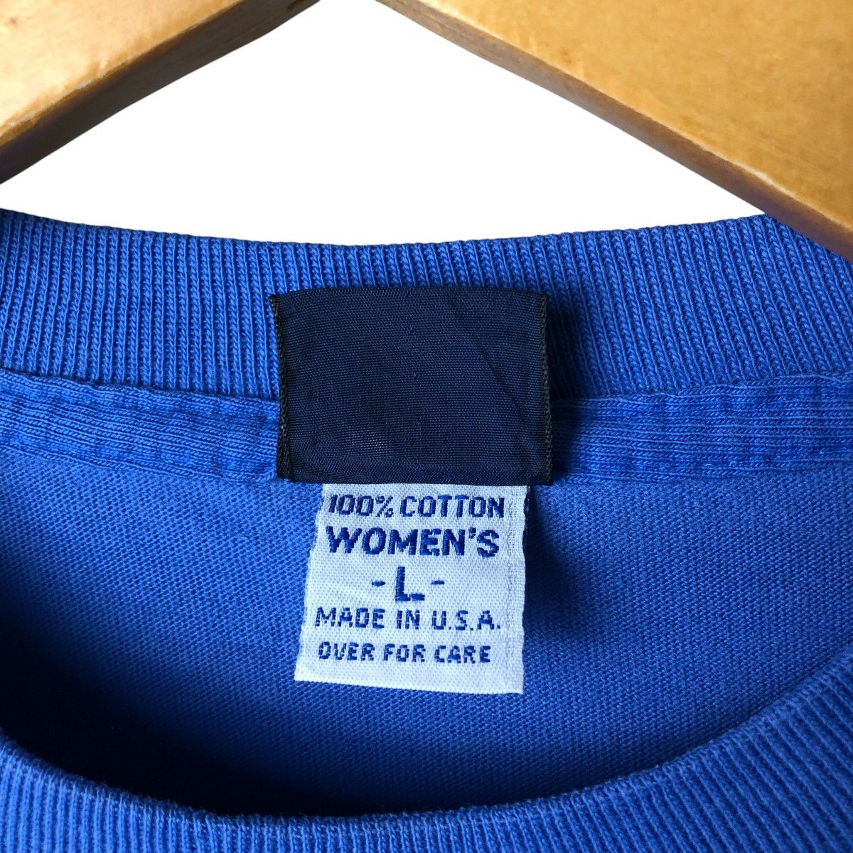 古着 ～90年代 ランズエンド LANDS END 無地ポケットロングTシャツ