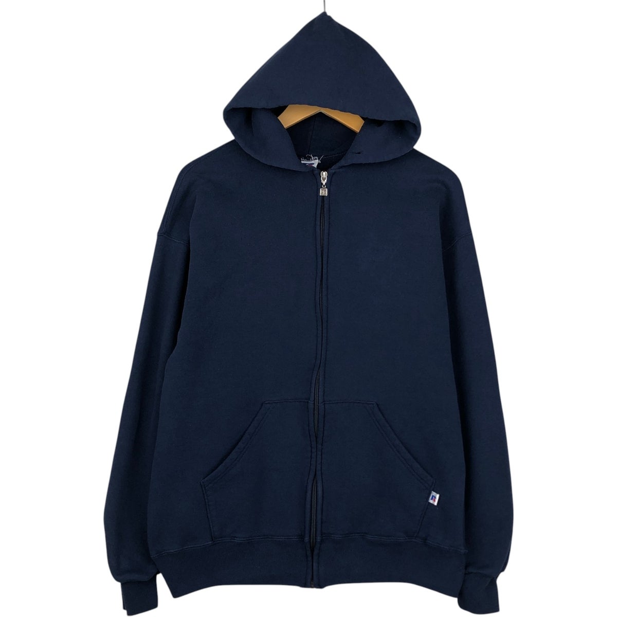 古着 90年代 ラッセル Russell ATHLETIC スウェットフルジップパーカー
