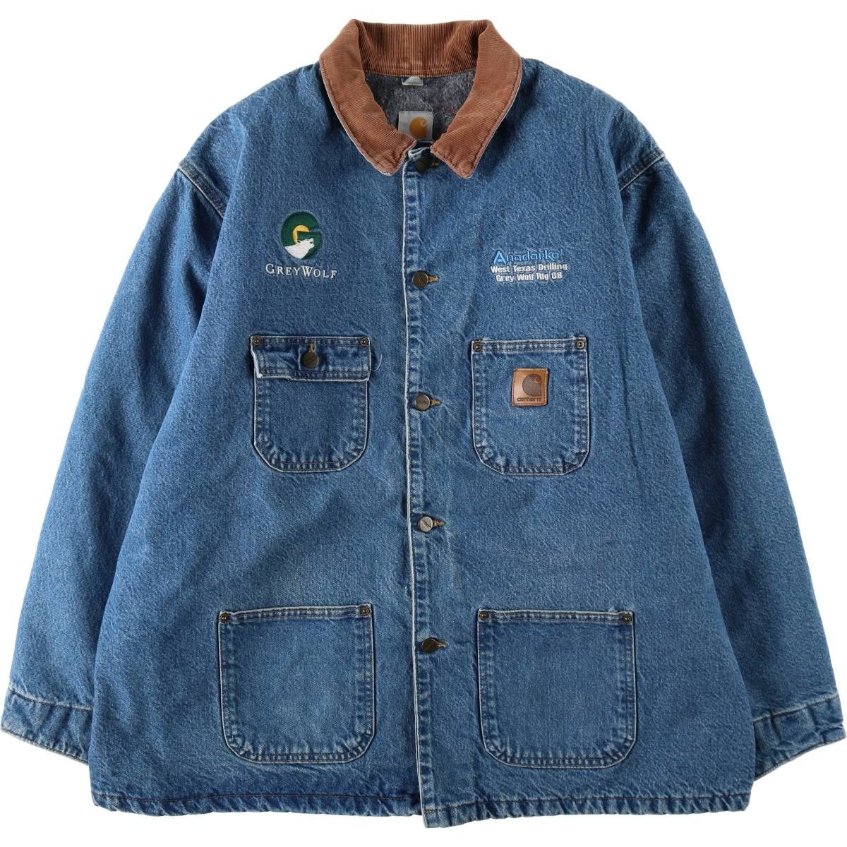 古着 00年代 カーハート Carhartt ミシガンチョアコート 中綿入り