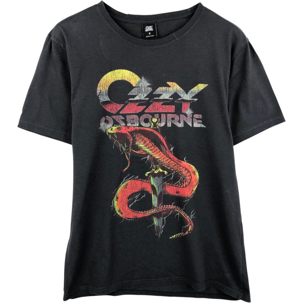 90s OZZY OSBOURN USA製 バンドTシャツ　オジー・オズボーン 古着 Ozzy Osbourne オジーオズボーン バンドTシャツ バンT メンズS
