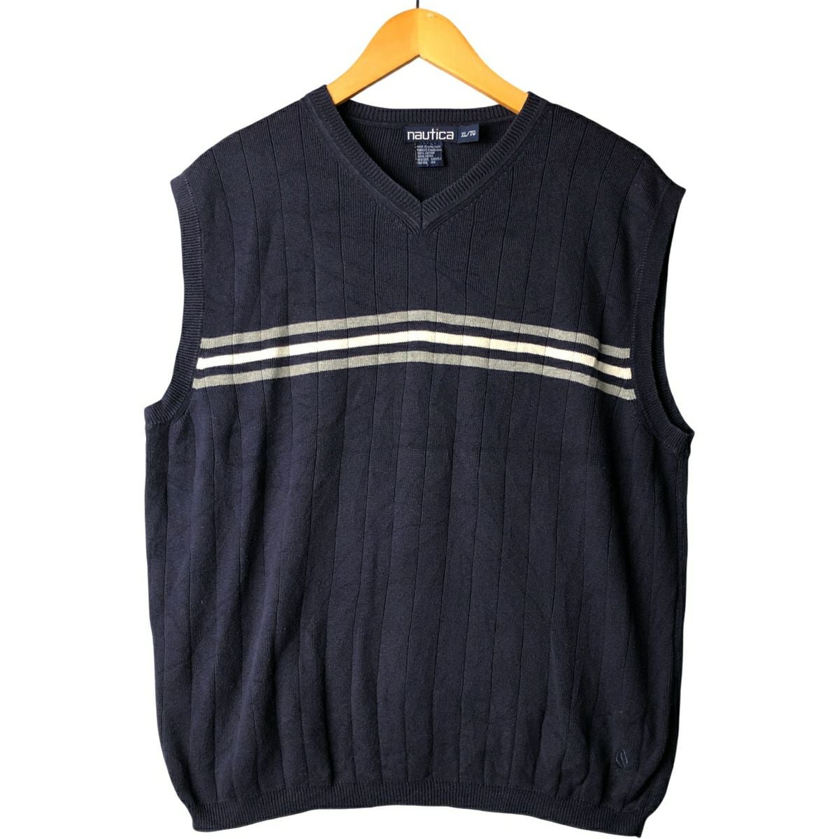 古着 90年代 ノーティカ NAUTICA ハーフジップ フリースプルオーバー