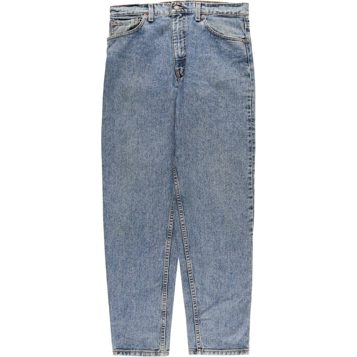 古着 濃紺 00年代 リーバイス Levis 521 02 ユーロモデル テーパード