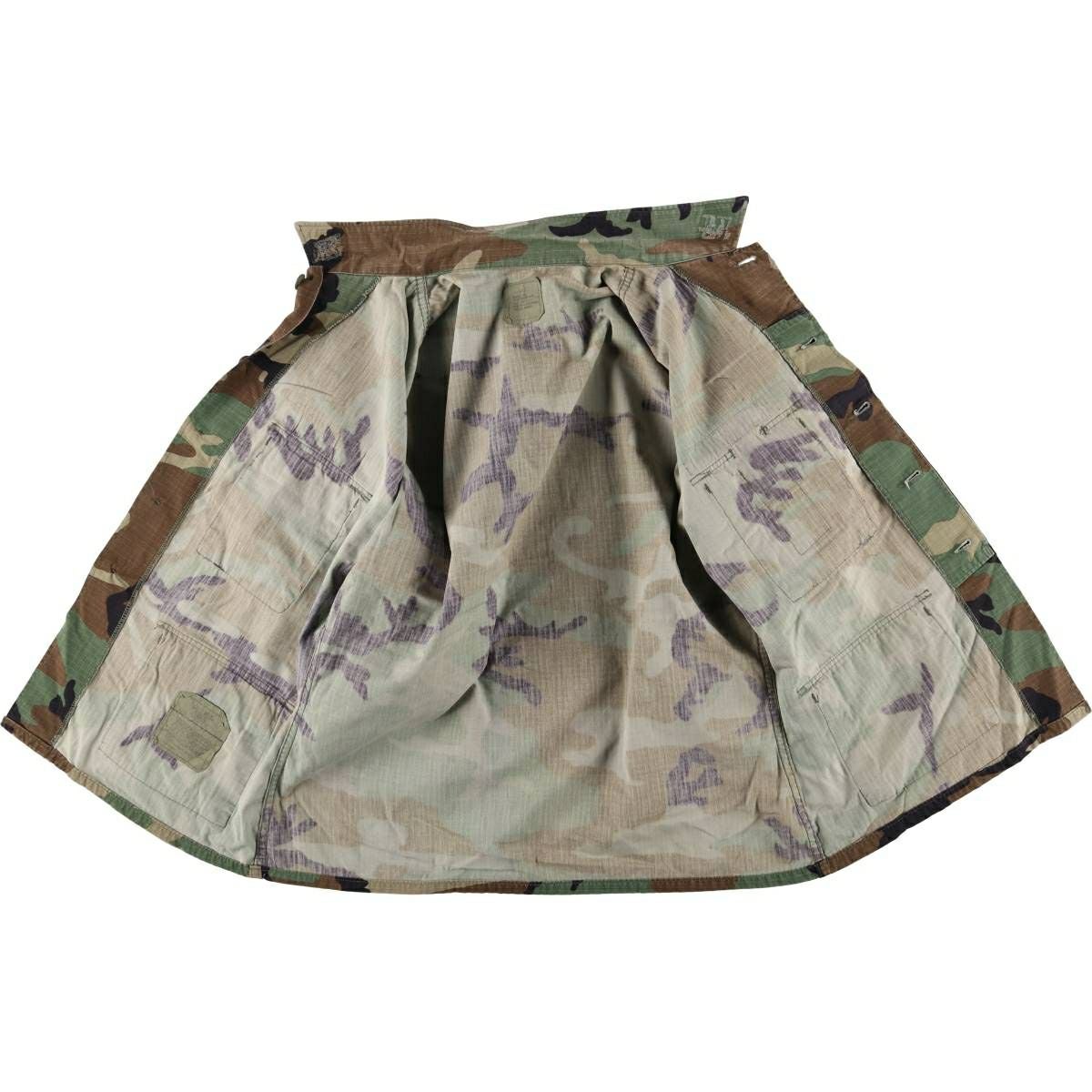 古着 90年代 米軍実品 迷彩柄 ウッドランドカモ ワッペン B.D.U