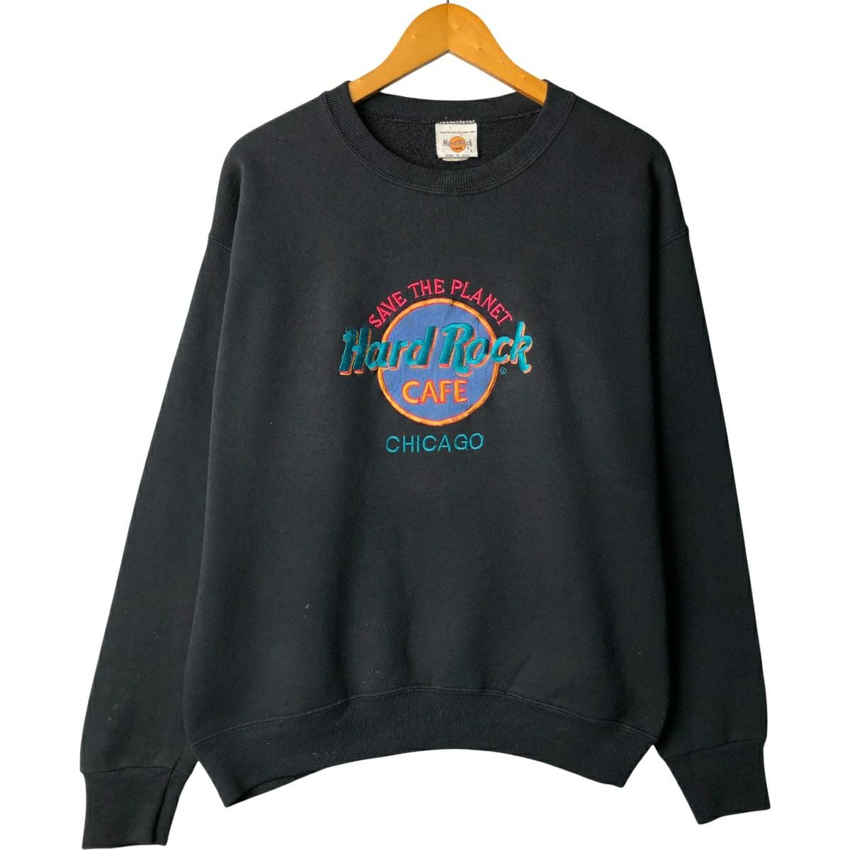 古着 Hard Rock Cafe ハードロックカフェ アドバタイジング スウェット