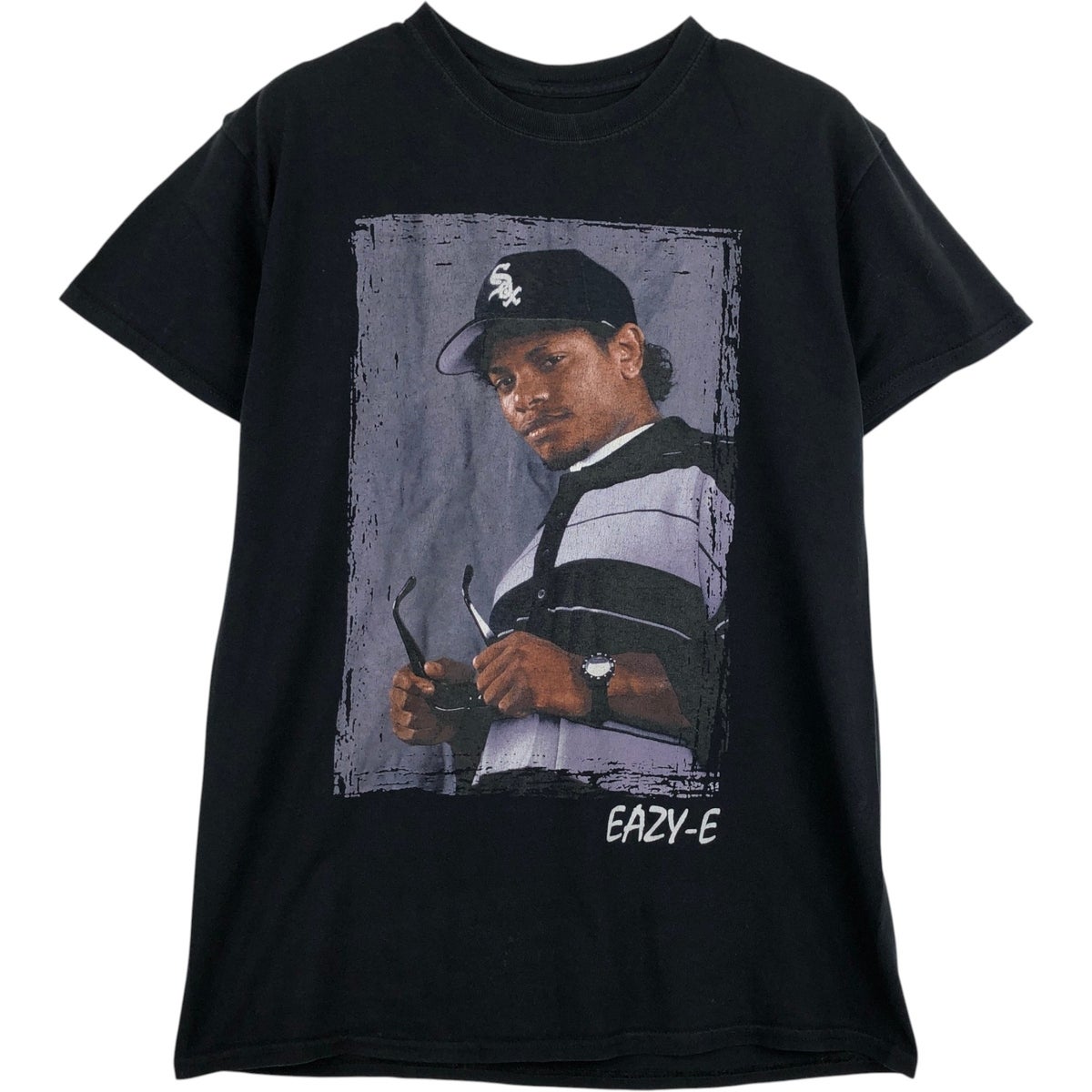 古着 EAZY-E イージーE ラップTシャツ ラップT メンズM相当 /eaa635348