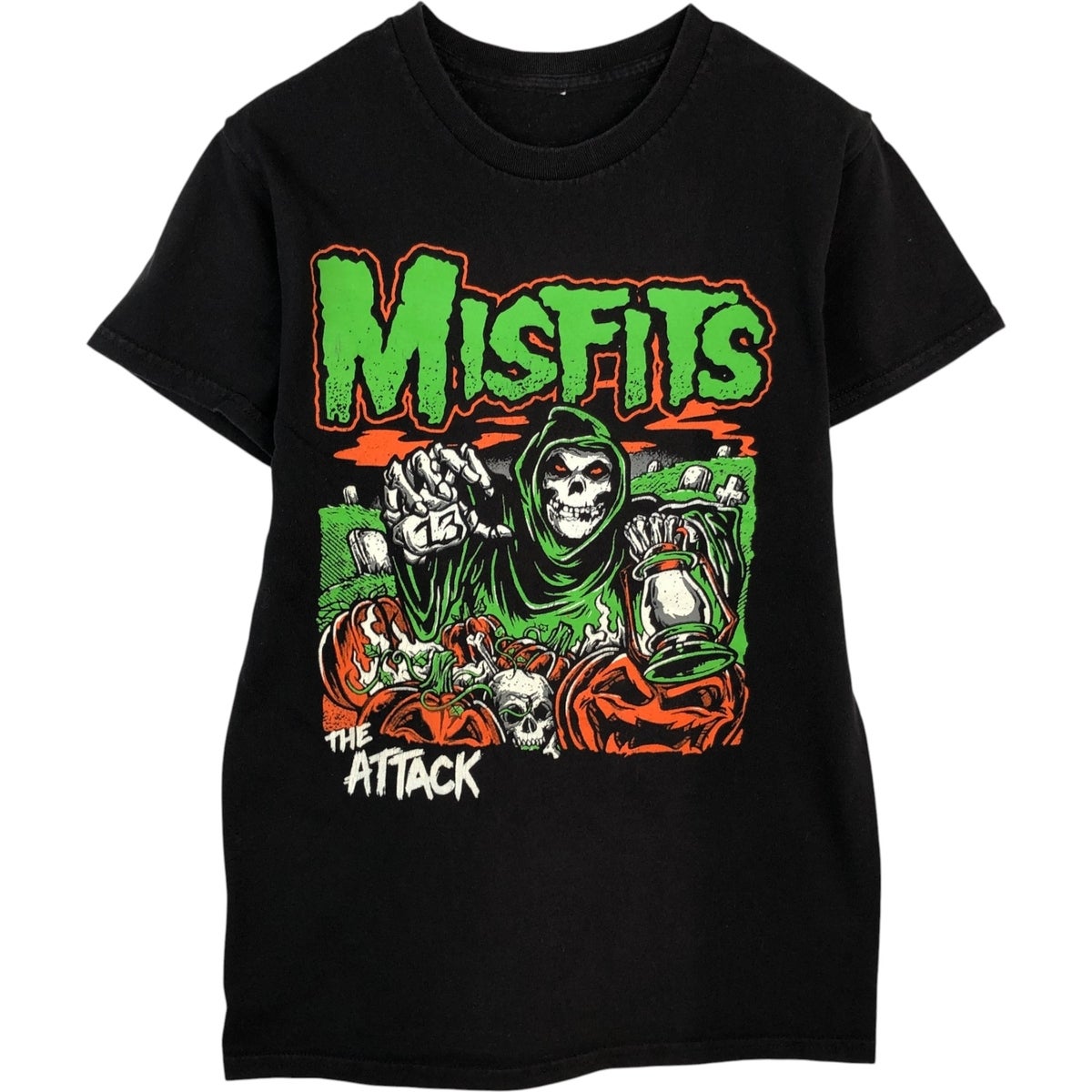 古着 MISFITS ミスフィッツ ドクロ柄 スカル柄 バンドTシャツ バンT