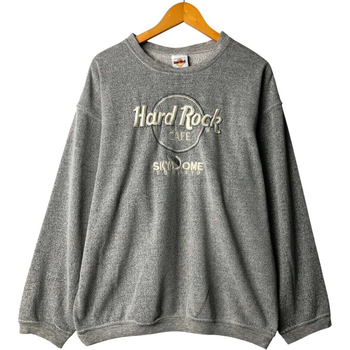 古着 Hard Rock Cafe ハードロックカフェ アドバタイジング スウェット