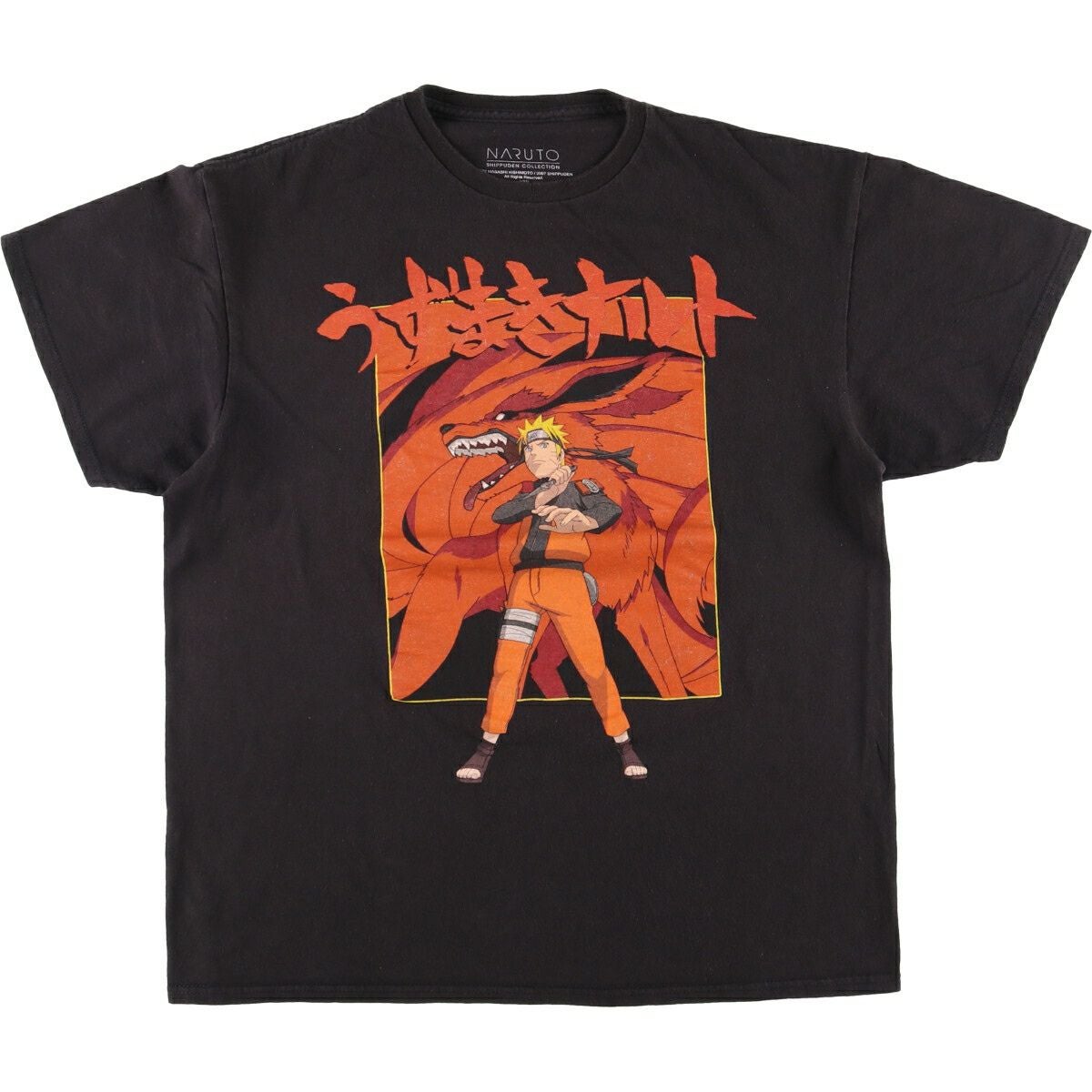 古着 00年代 PRIMITIVE NARUTO SHIPPUDEN ナルト疾風伝 うちはサスケ