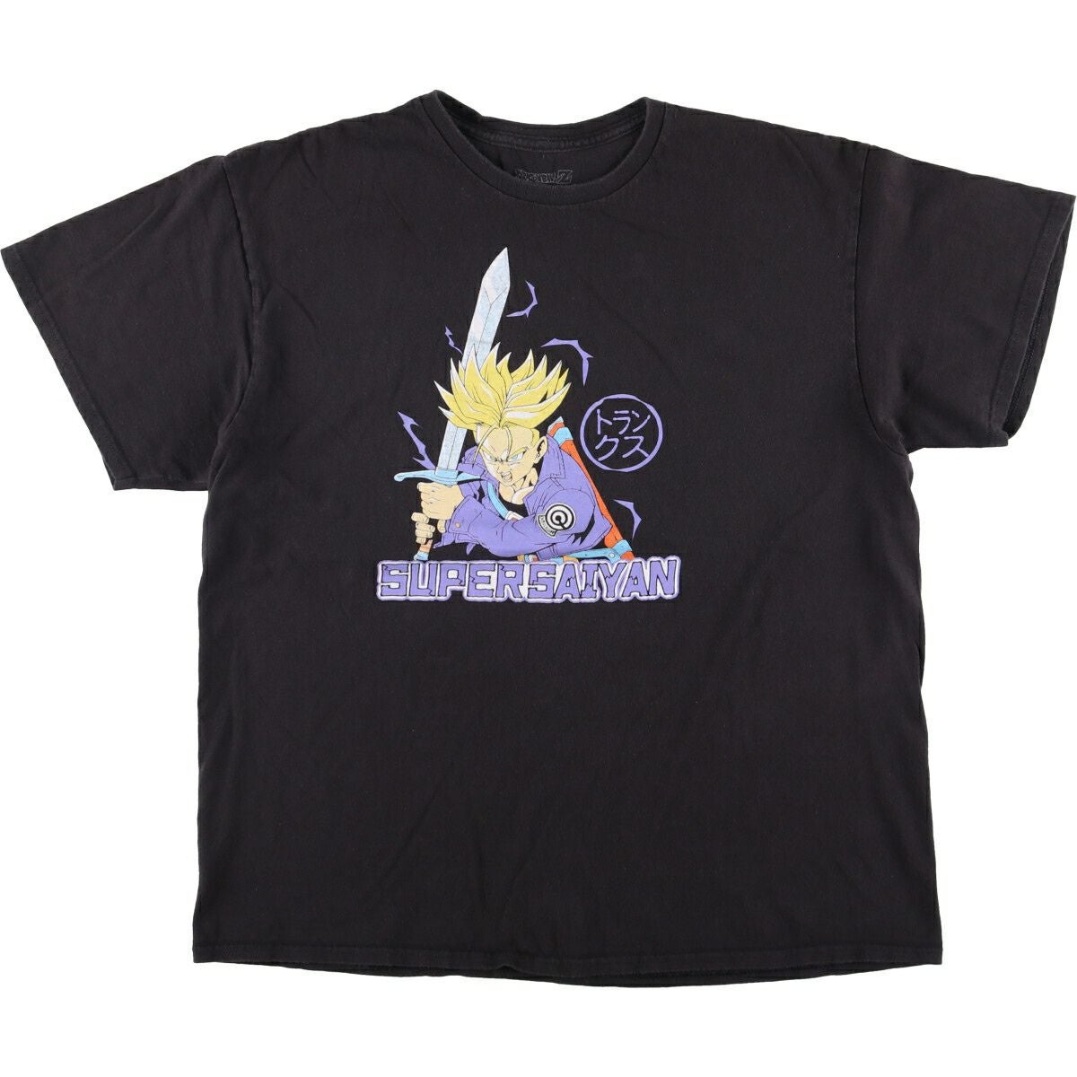古着 DRAGONBALL Z ドラゴンボールZ トランクス キャラクタープリントT