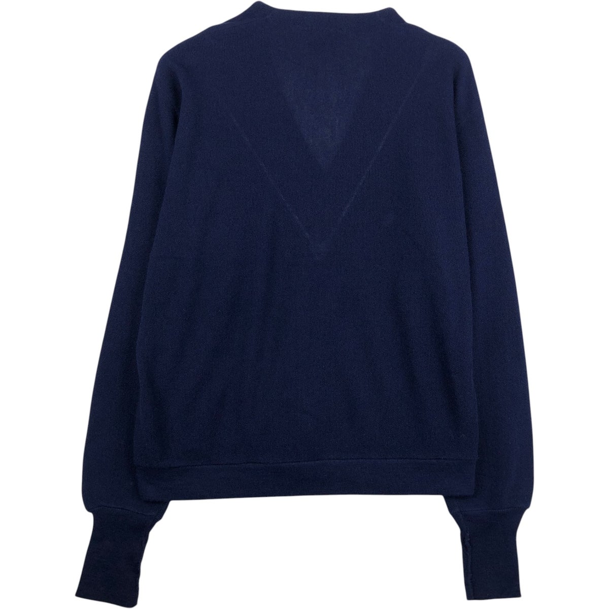 SU PARIS スパリス カーディガン ONE 紺(ボーダー) 【古着】【中古】 中古・古着通販】Name. (ネーム) MALL YARN ZIP UP KNIT CARDIGAN