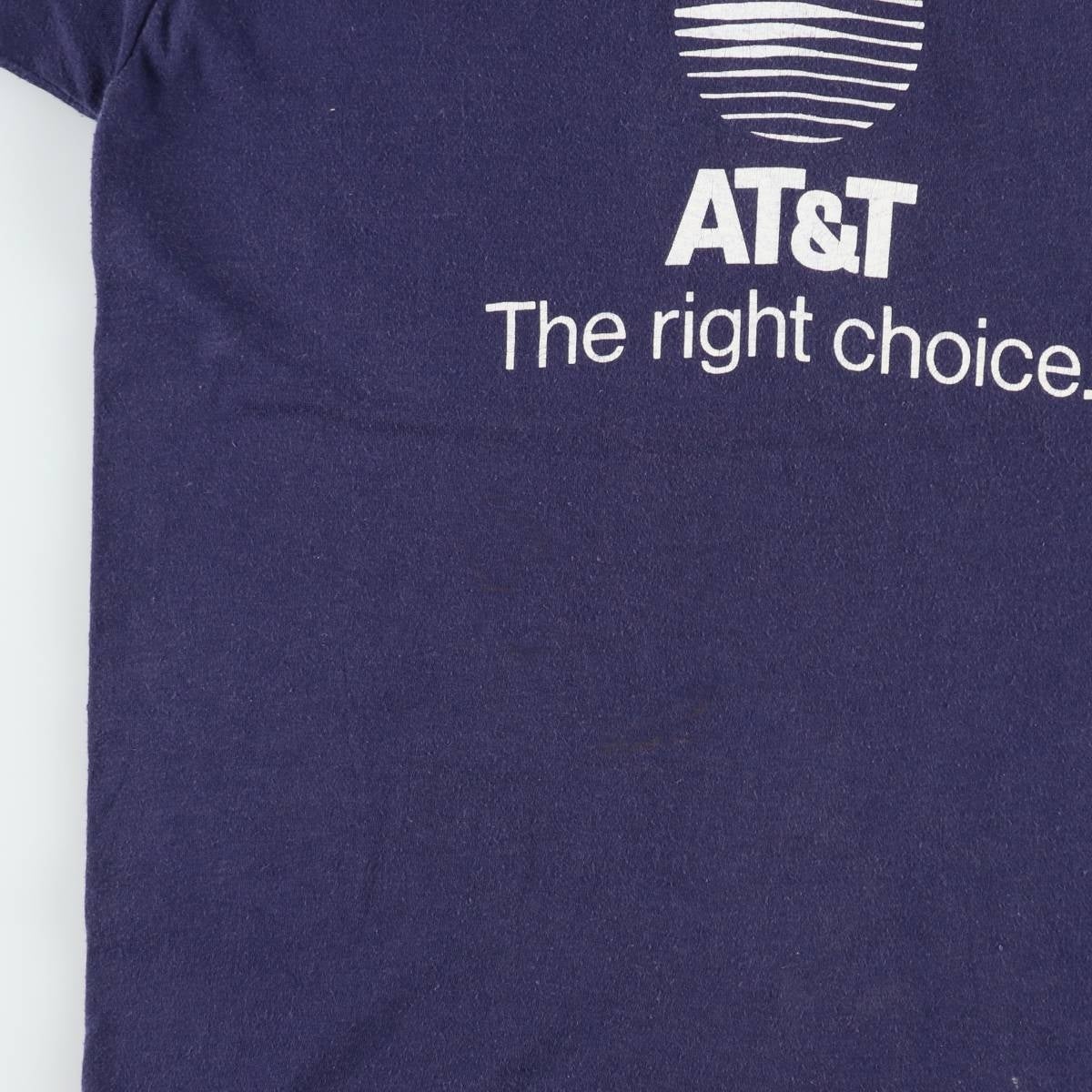古着 ～90年代 AT&T アドバタイジングTシャツ レディースS相当