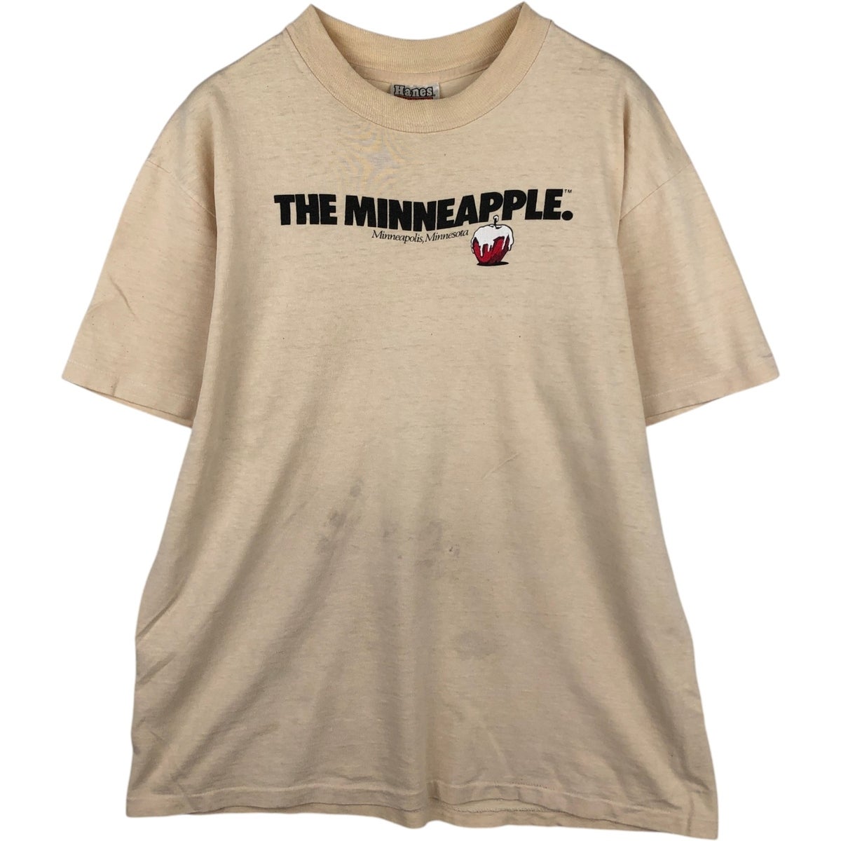 80s Hanes Beefy-T USA製 M 空手　ヴィンテージ Tシャツ 古着 80年代 ヘインズ Hanes BEEFY-T プリントTシャツ USA製 メンズL