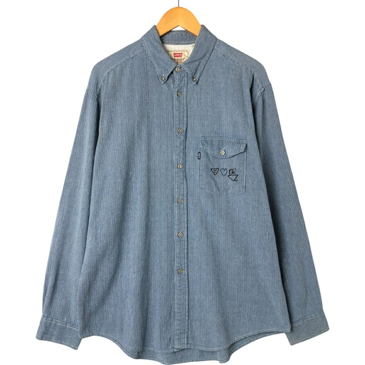 古着 80年代 リーバイス Levis チェック柄 半袖シャツ レディースM相当