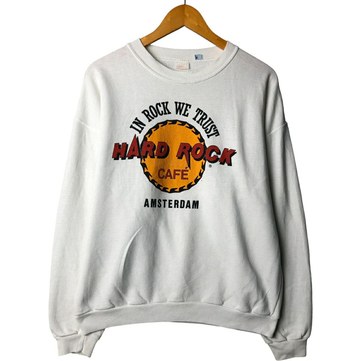 古着 Hard Rock Cafe ハードロックカフェ アドバタイジング スウェット
